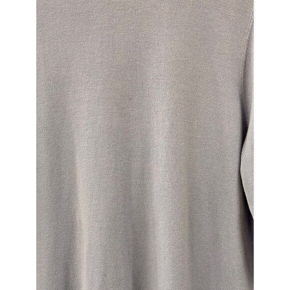 🍒 2/$20 🍒 Light Blue Chico's Mock Turtleneck Sweater sz L - Picture 2 of 7